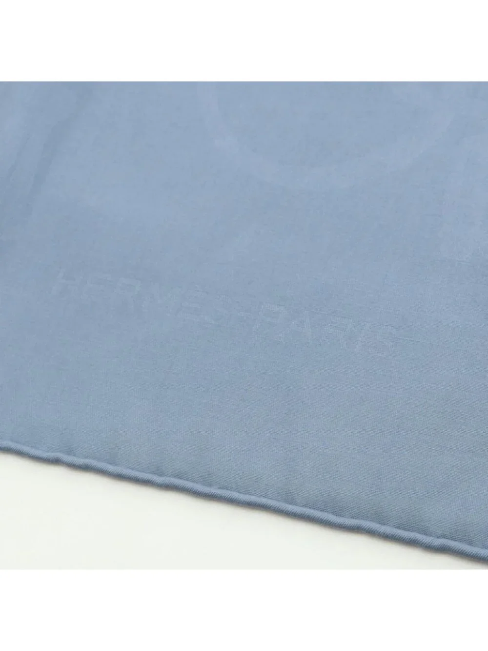 Hermes Scarf Carre 100 Blue Silk